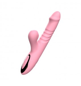 SAGAN - Thrust Suction Swinging Massage Wand (Chargeable - Pink)